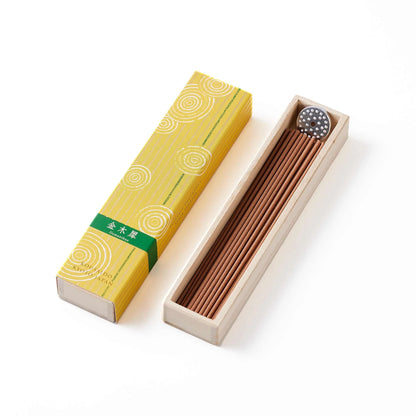 KOUSAIDO Incense｜40 sticks Japanese incense with holder