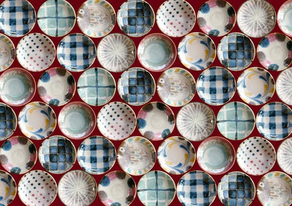 Japan Made Blush-colored small dish plate