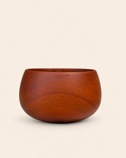 Handcrafted Wooden Miso Bowls