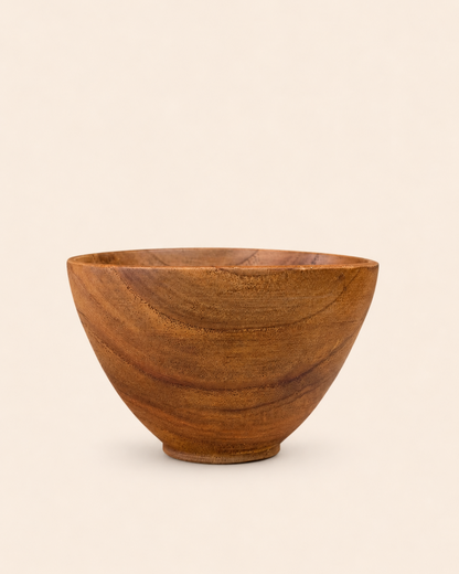 Handcrafted Wooden Miso Bowls