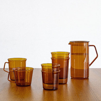 KINTO CAST AMBER glass