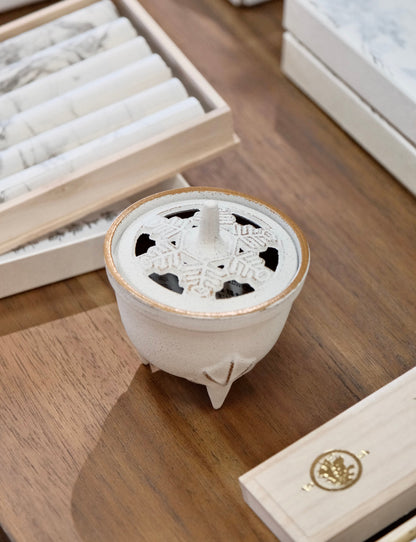 IWACHU Nambu Tekki Cast Iron Season Incense Burner（Gift Box）