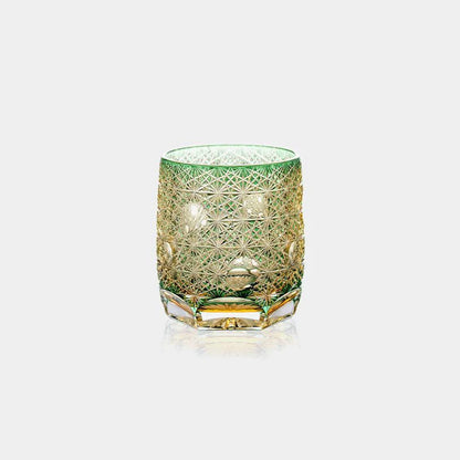 [KAGAMI CRYSTAL] Whiskey Glass MARIMO BY JUNICHI NABETANI Master Of Traditional Crafts