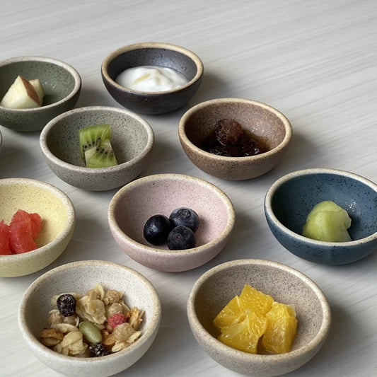 Japan Mino ware Gozangama TIPICO Mini Cups /Side Dish Bowl