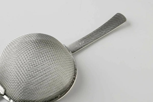 Japan Made Hammered-Pattern Handle Tea Strainer