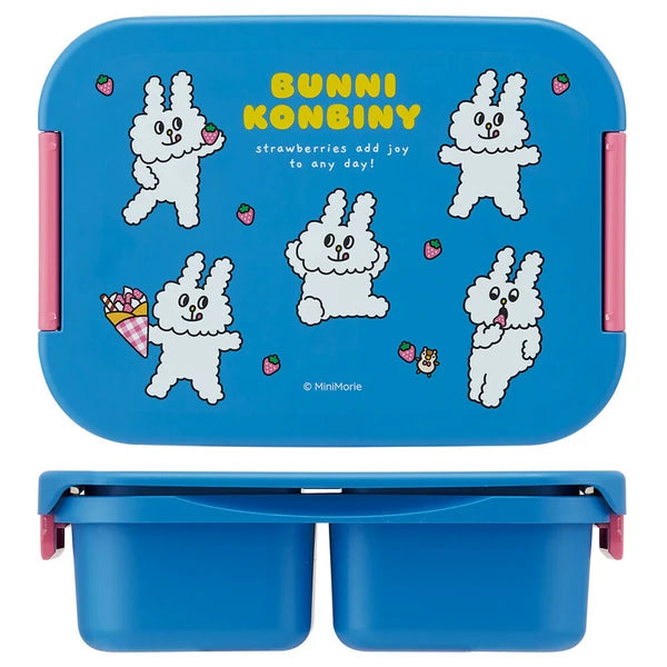 Japan SKATER Antibacterial Bento Box- Bunny Convenience Store 900ml