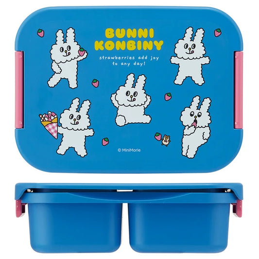 Japan SKATER Antibacterial Bento Box- Bunny Convenience Store 900ml
