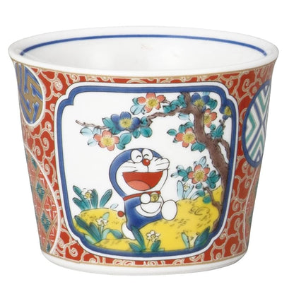 Japan Kutani Yaki Kaneshotouki Doraemon Soba Choko Cup