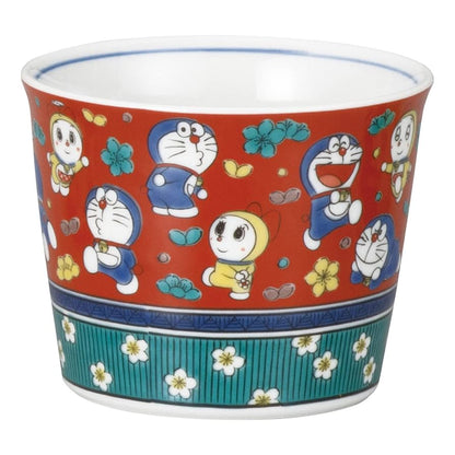 Japan Kutani Yaki Kaneshotouki Doraemon Soba Choko Cup