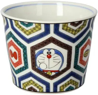 Japan Kutani Yaki Kaneshotouki Doraemon Soba Choko Cup