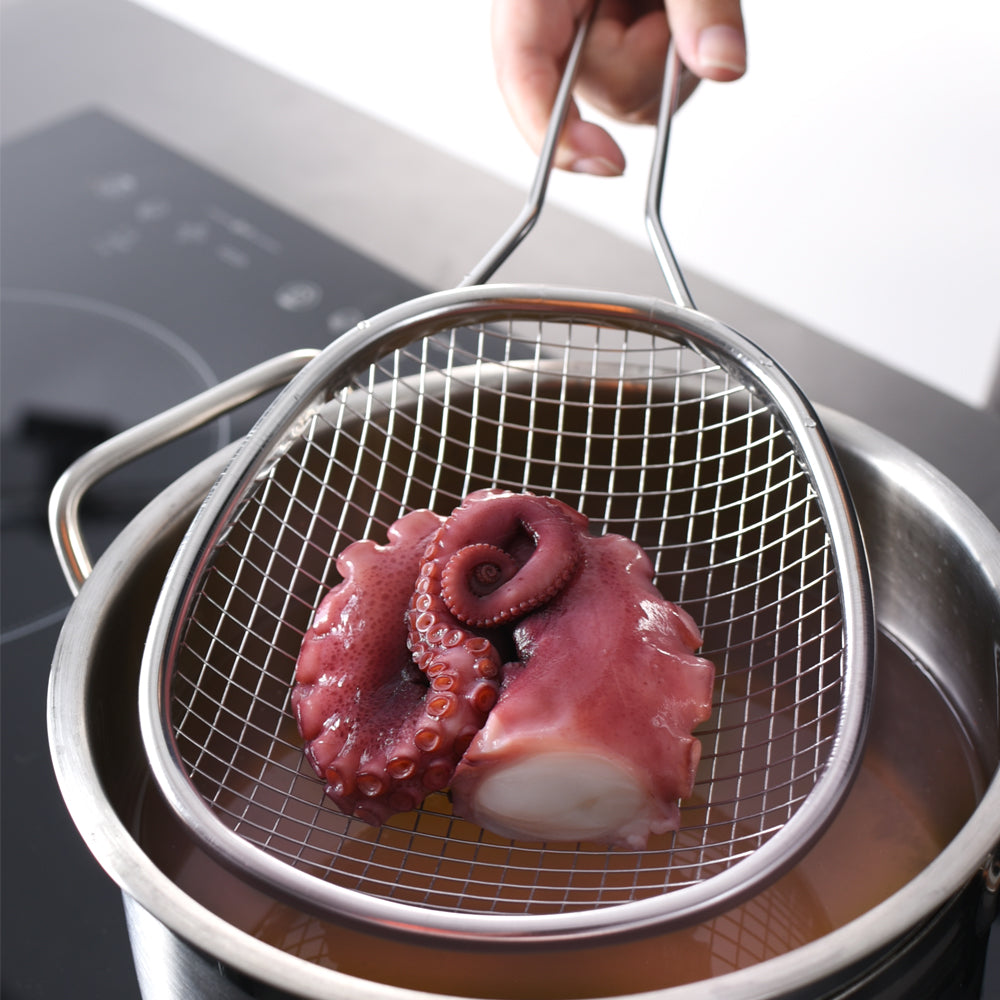 Japan Tsubame Shimomura Stainless Water Skimmer Coarse Mesh