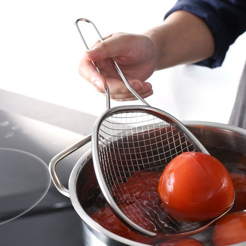 Japan Tsubame Shimomura Stainless Water Skimmer Coarse Mesh