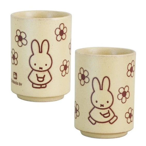 Japan Made Miffy Yunomi Tea cup 280ml -Flowers – Orange Market