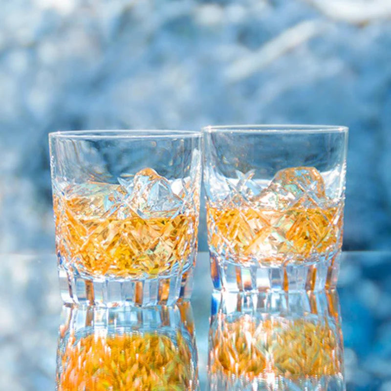 [KAGAMI CRYSTAL] Whiskey Glass Traditional Crafts Edo Kiriko