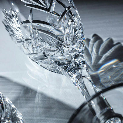 [KAGAMI CRYSTAL GLASS] Pair Of Champagne Glasses 'BONARU' | CRYSTAL GLASS |