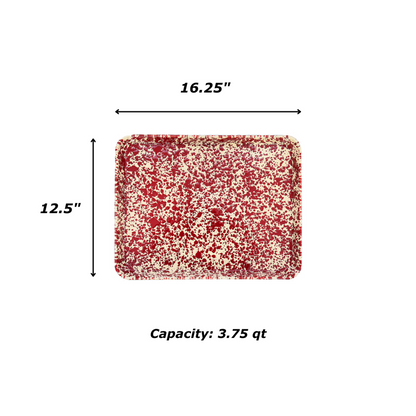 Crow Canyon Home
Splatter Large Rectangle/Jelly Roll Tray
