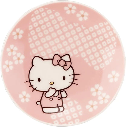 Japan Made Sanrio Hello Kitty Mamesara Small Plate Collection