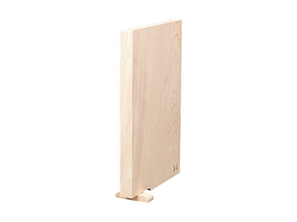 SHIMANTO HINOKI RYU Cypress Cutting Board with Stand