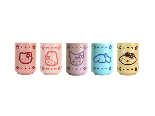 Japan Made sanrio Yunomi Tea cup 280ml -spring Flowers