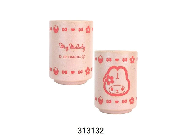 Japan Made sanrio Yunomi Tea cup 280ml -spring Flowers
