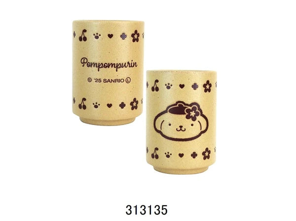 Japan Made sanrio Yunomi Tea cup 280ml -spring Flowers