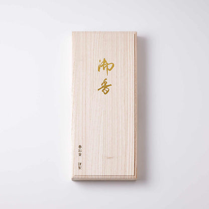 Kousaido Incense Gift Set – Four Seasons Collection (4 Scents × 2 Bundles) in Paulownia Wood Box