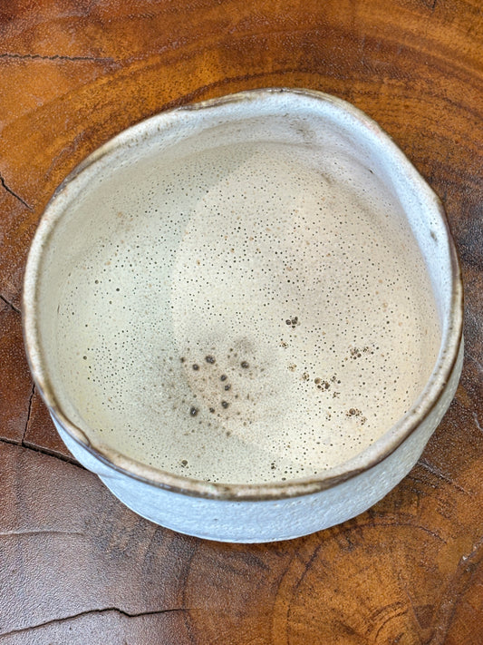 YUMITATE GAMA—山本一仁 handmade vintage ceramic large Matcha bowl