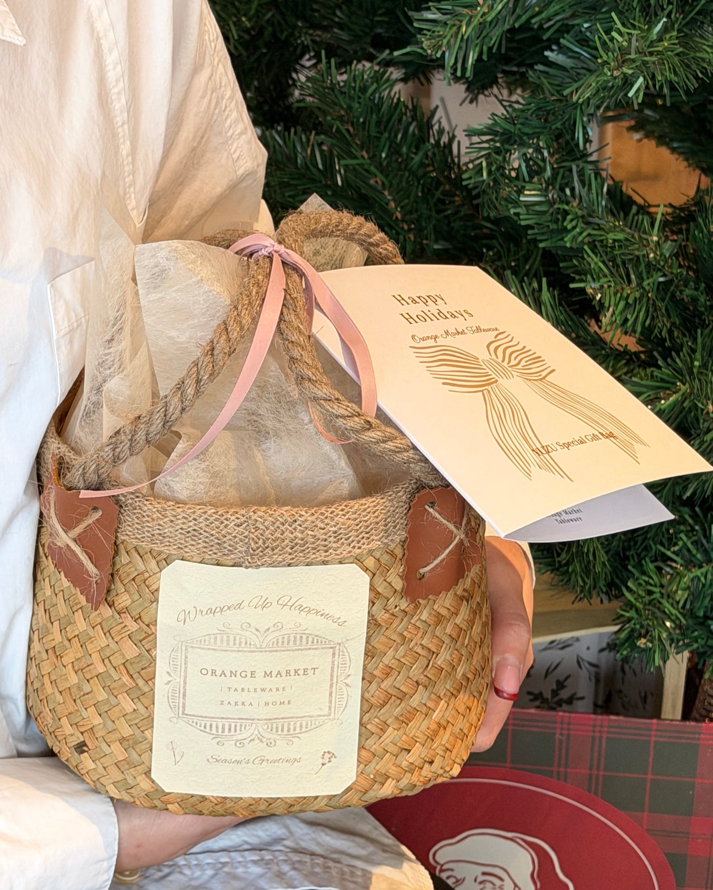 | Orange Market Tableware |  Holiday YUZU Special Gift Basket for Good Luck & Warm Wishes