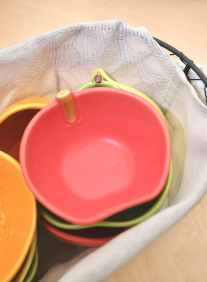 Japan made Mino Yaki Fruits dish set