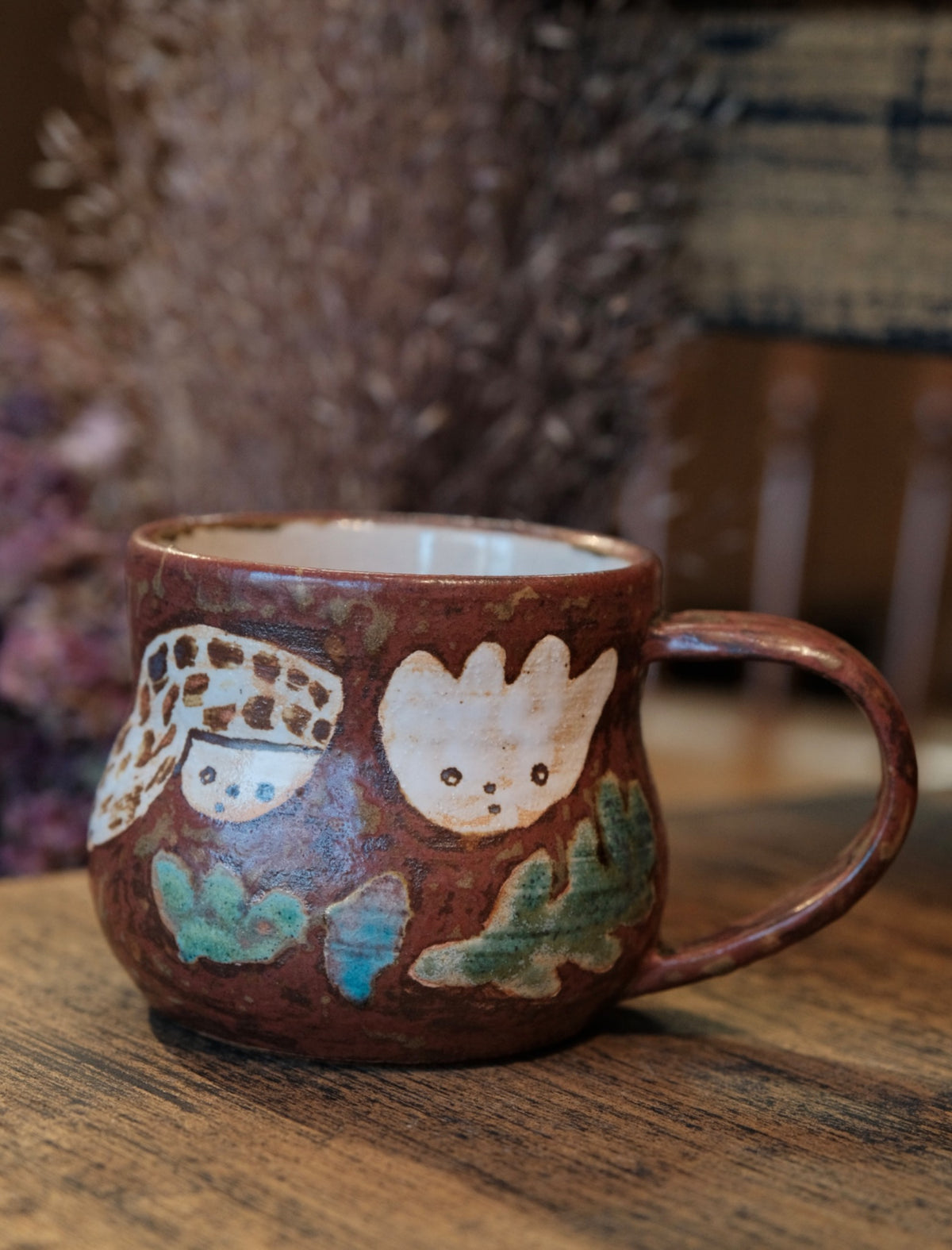 Keiko Matsumoto Handmade Garden Friends Mug