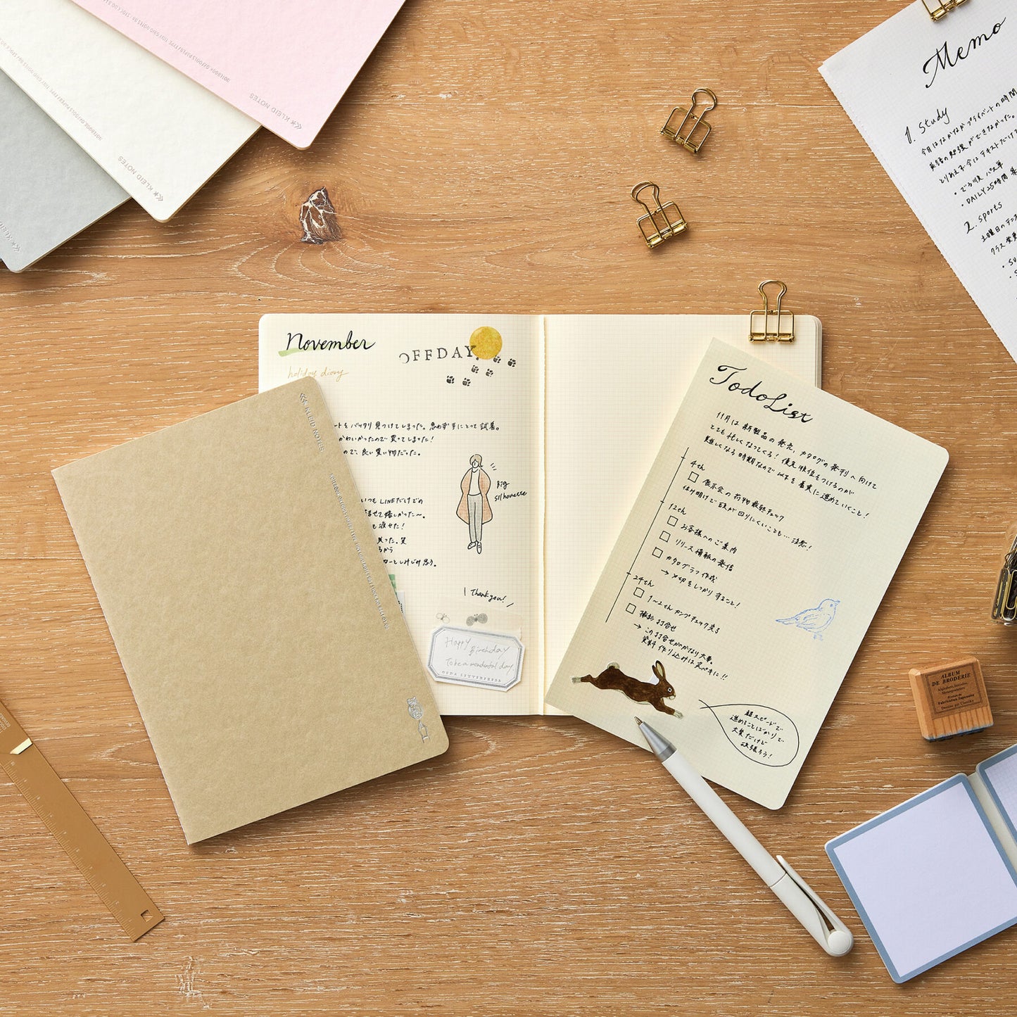 Kleid Tiny Grid Notes B6 – 2mm Grid Notebook, Made in Japan