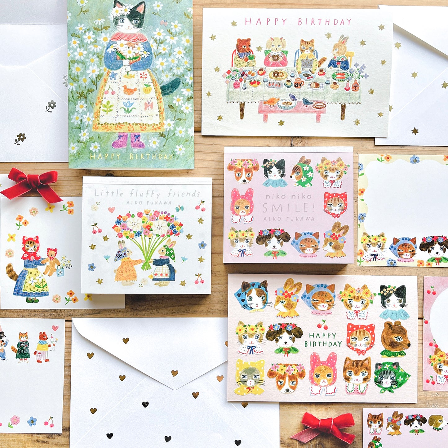 Artist Aiko Fukawa Clear PET Sticker Sheet