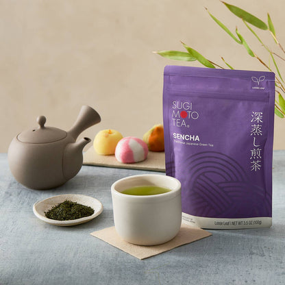 Sugimoto Tea Company - Sencha Fukamushi Japanese Green Tea Loose Leaf