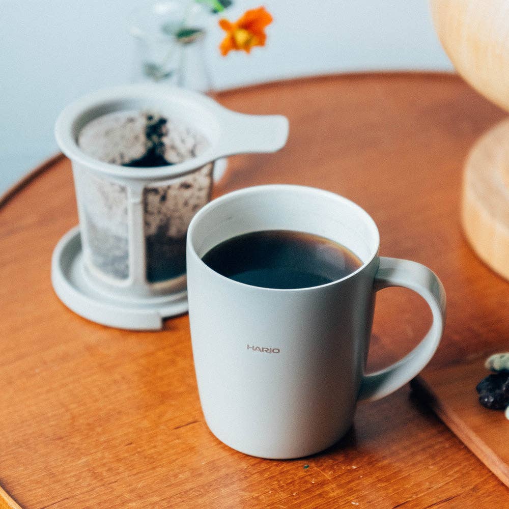 HARIO Coffee & Tea Maker Mug with Ceramic Coating