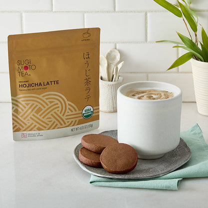 Sugimoto Tea Company - Organic Hojicha (Roasted Japanese Green Tea) Latte Mix Pouch