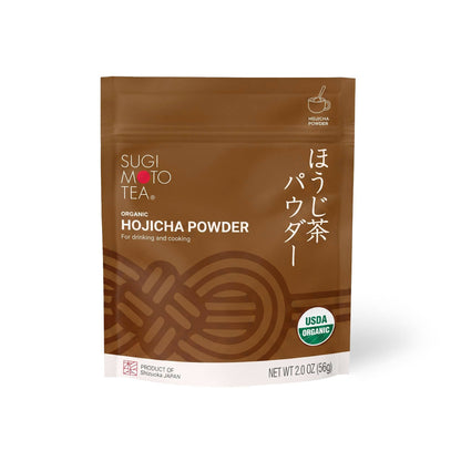 Sugimoto Tea Company - Organic Hojicha Powder - Japanese Roasted Green Tea Powder