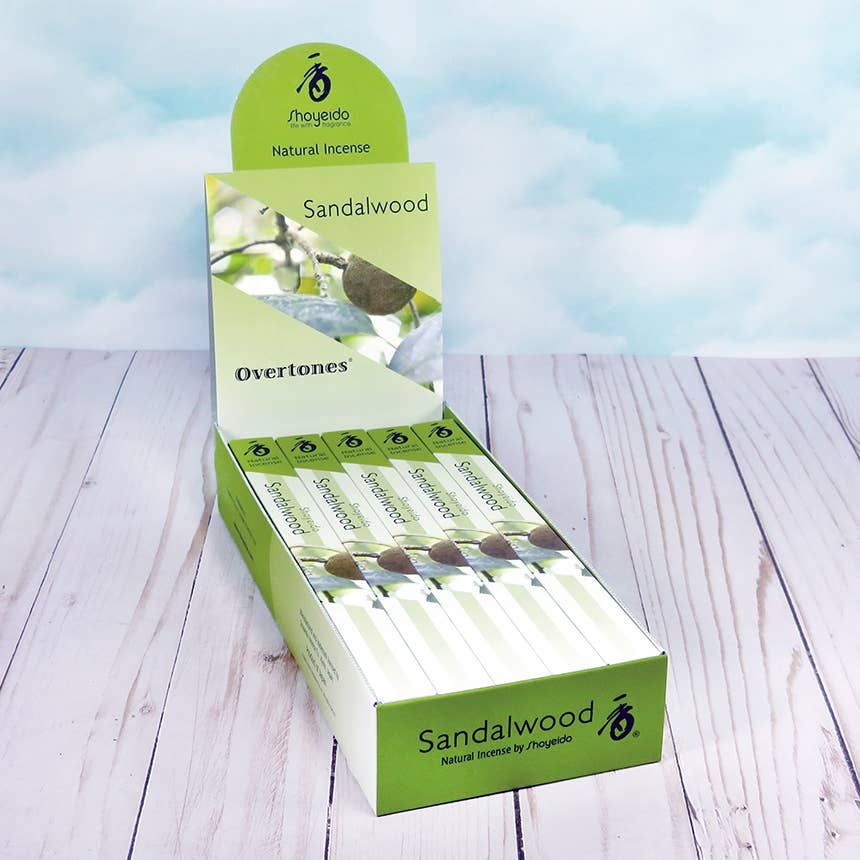 Shoyeido Incense - Overtones Sandalwood