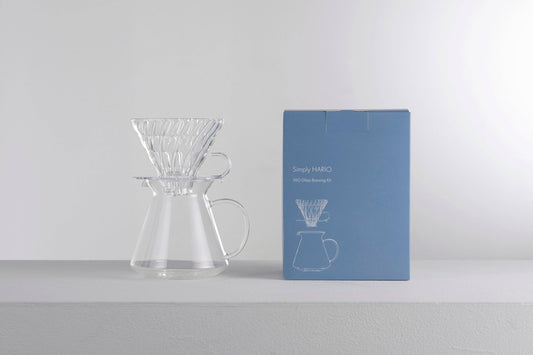 HARIO USA - "Simply Hario" V60 Glass Brewing Kit 600mL