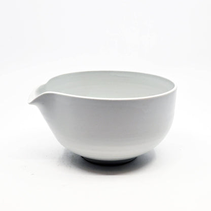 Urban Tokyo - 12oz Yukiakari Katakuchi Matcha Bowl With Shiro Matte JP (1/27)