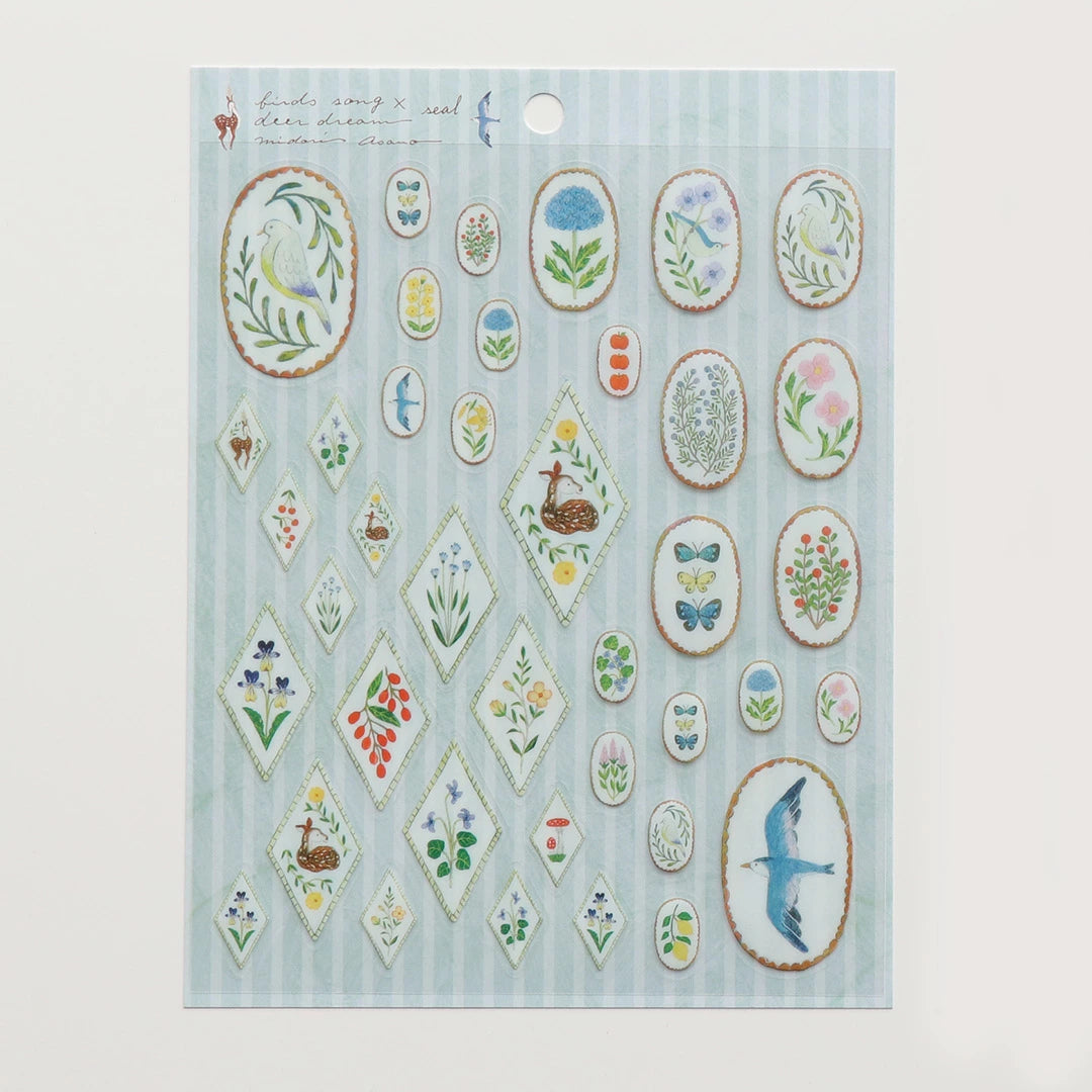 Artist Collaboration Clear PET Sticker Sheet