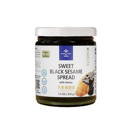 Kuze Fuku & Sons - SWEET BLACK SESAME SPREAD with HONEY