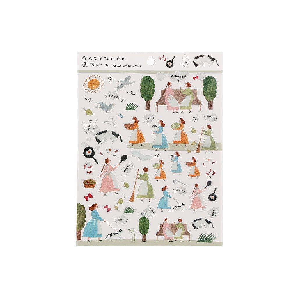 Artist Collaboration Clear PET Sticker Sheet