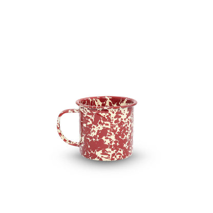Crow Canyon Splatter Enamelware 12 oz Mug
