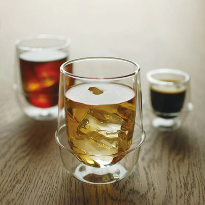 KINTO KRONOS Double Wall Iced Tea Glass 350ml/12oz