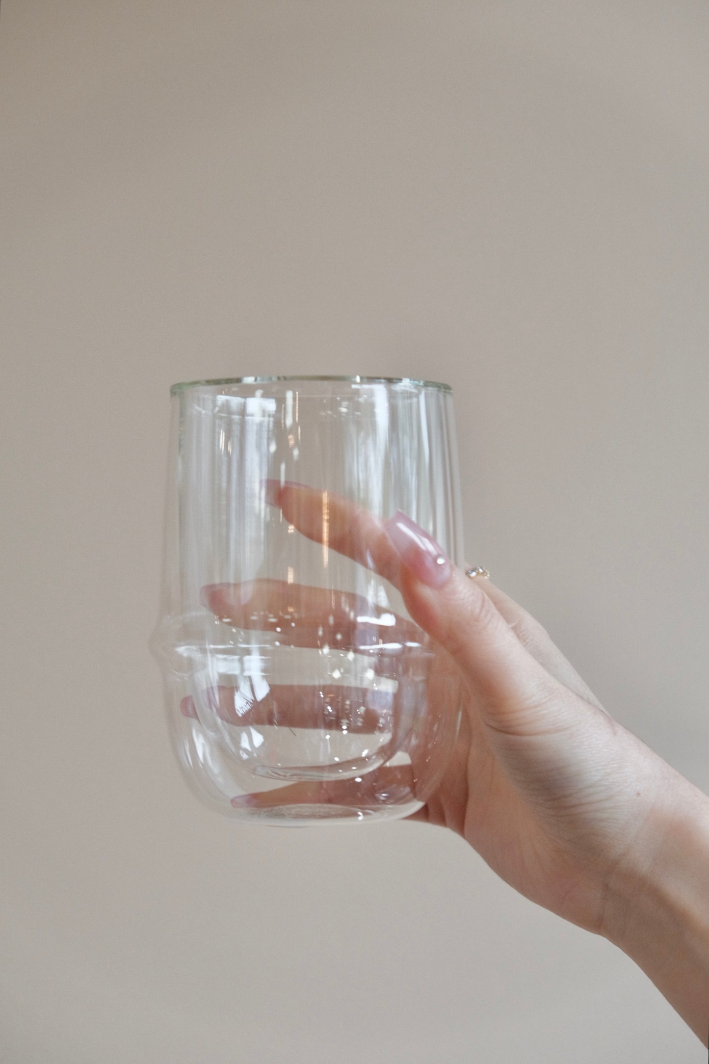 KINTO KRONOS Double Wall Iced Tea Glass 350ml/12oz