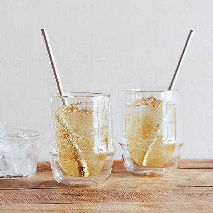 KINTO KRONOS Double Wall Iced Tea Glass 350ml/12oz