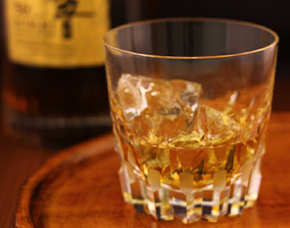 KAGAMI Crystal Azekura Whiskey Glass | T394-312