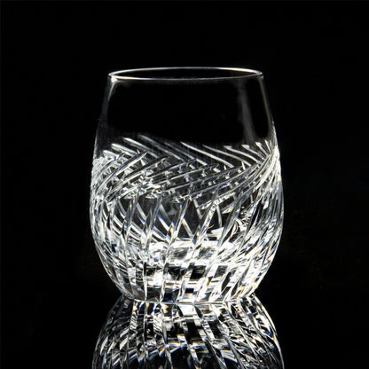 KAGAMI Crystal Wheat Field Whiskey Glass | T741-2807
