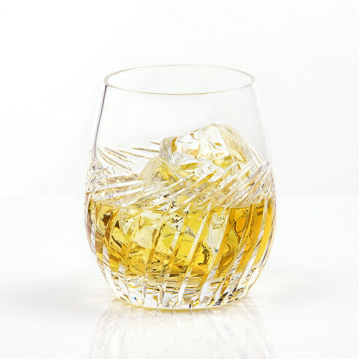 KAGAMI Crystal Wheat Field Whiskey Glass | T741-2807