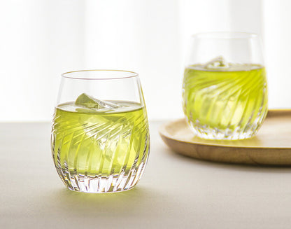 KAGAMI Crystal Wheat Field Whiskey Glass | T741-2807